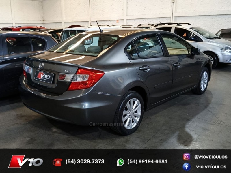 HONDA - CIVIC - 2011/2012 - Cinza - R$ 59.900,00