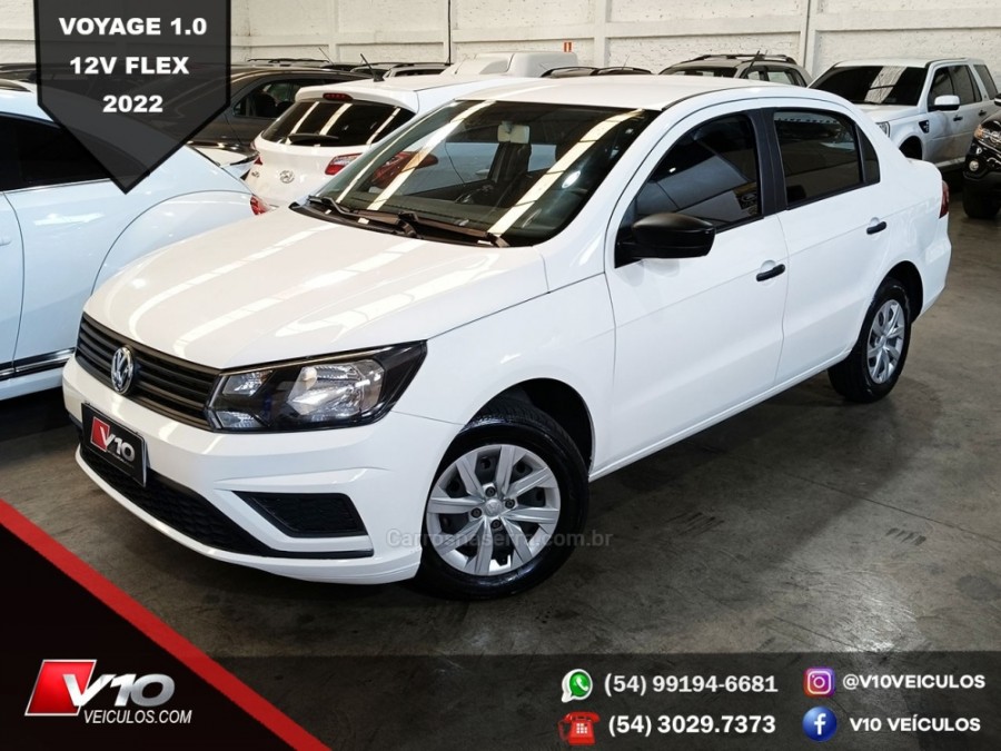 VOLKSWAGEN - VOYAGE - 2021/2022 - Branca - R$ 53.900,00