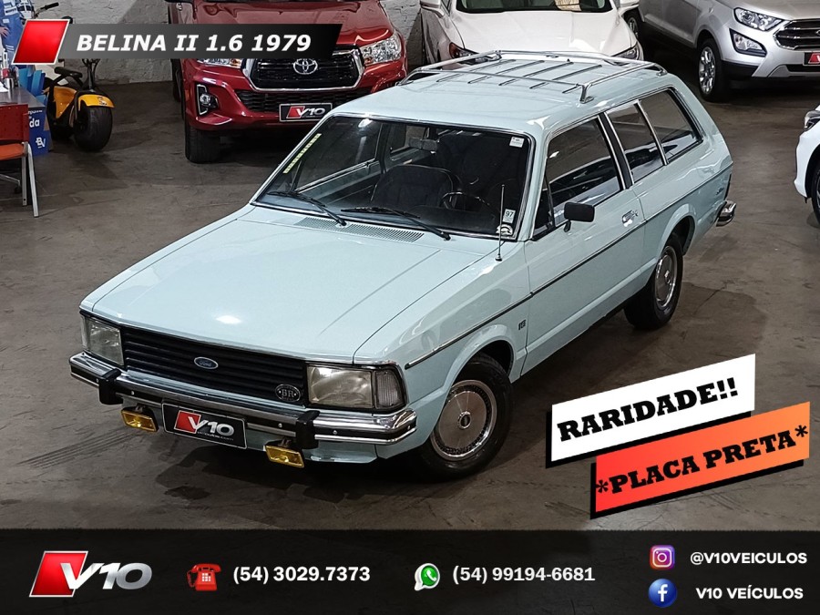 FORD - BELINA - 1979/1979 - Azul - R$ 33.900,00