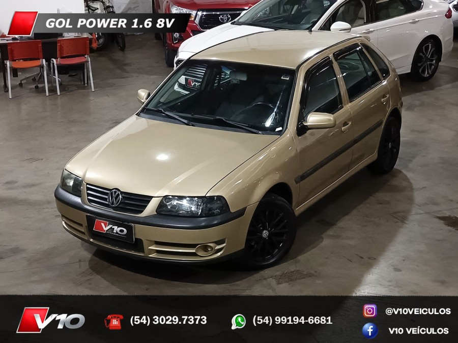 VOLKSWAGEN - GOL - 2003/2004 - Bege - R$ 23.900,00