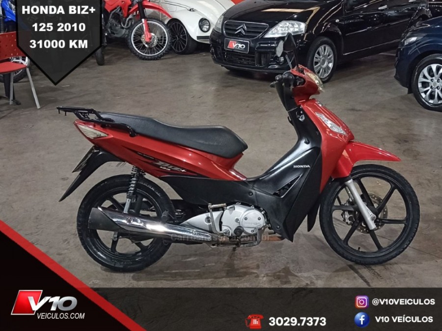 HONDA - BIZ 125 - 2010/2010 - Vermelha - R$ 9.900,00