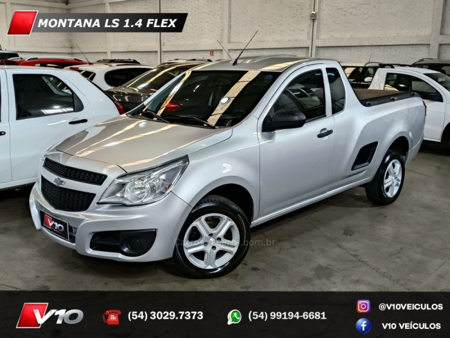 CHEVROLET - MONTANA - 2015/2015 - Prata - R$ 43.900,00