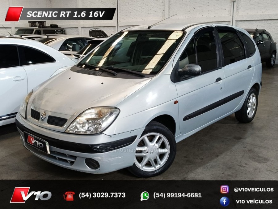 RENAULT - SCÉNIC - 2002/2002 - Prata - R$ 6.900,00