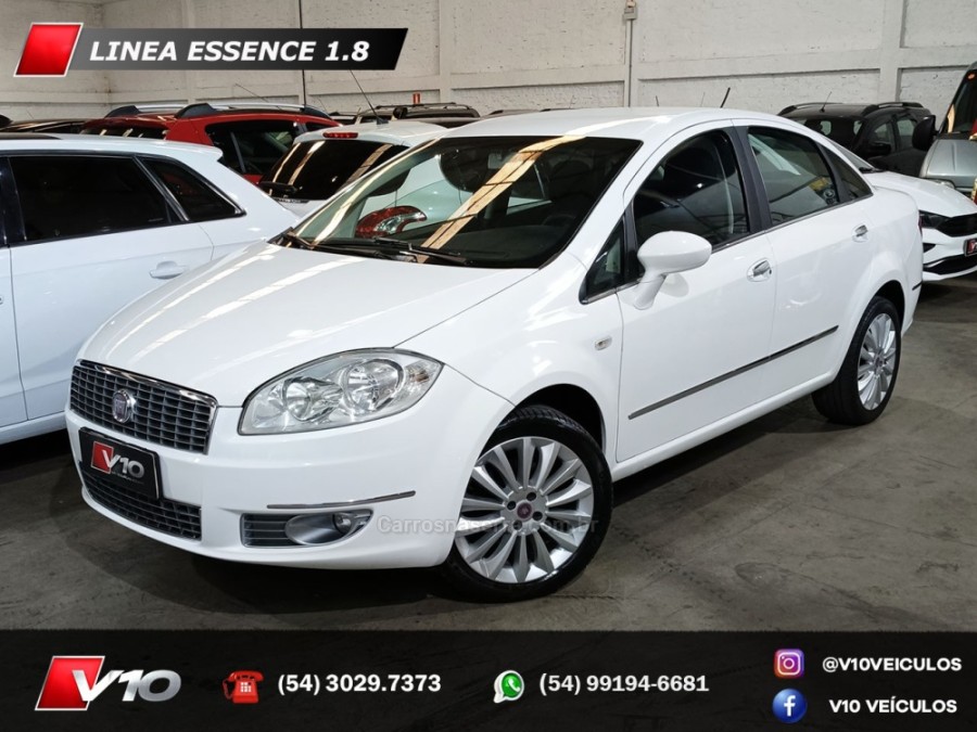 FIAT - LINEA - 2011/2012 - Branca - R$ 33.900,00
