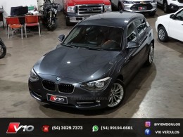 BMW - 118I - 2013/2014 - Cinza - R$ 76.900,00