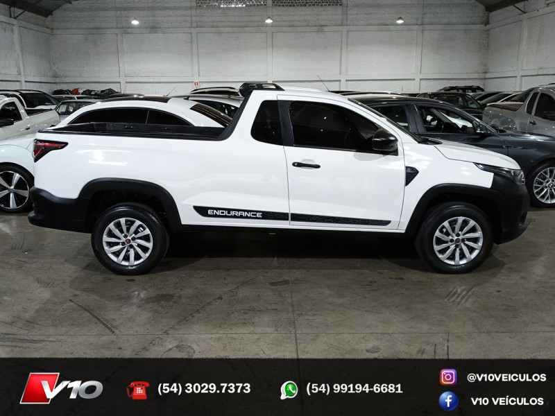 FIAT - STRADA - 2020/2021 - Branca - R$ 68.900,00
