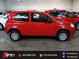 FIAT - UNO - 2012/2013 - Vermelha - R$ 26.900,00