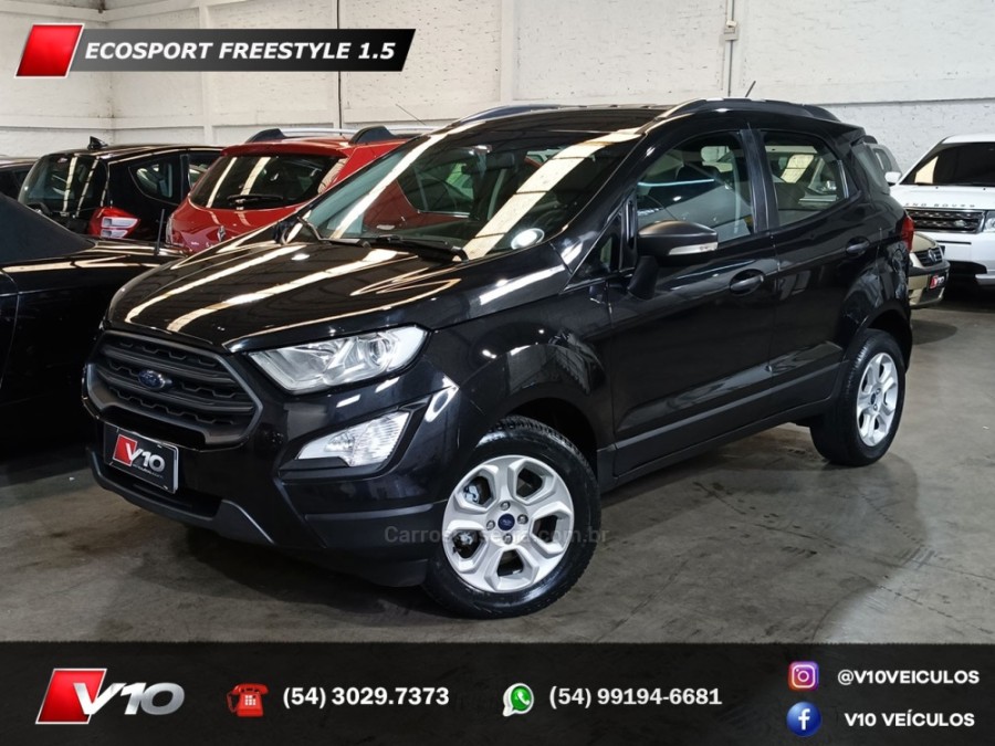 FORD - ECOSPORT - 2018/2019 - Preta - R$ 69.900,00