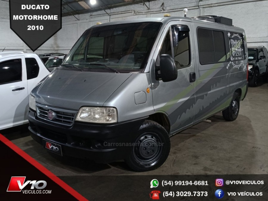 FIAT - DUCATO - 2009/2010 - Cinza - R$ 185.900,00