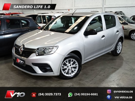 RENAULT - SANDERO - 2020/2021 - Prata - R$ 46.900,00