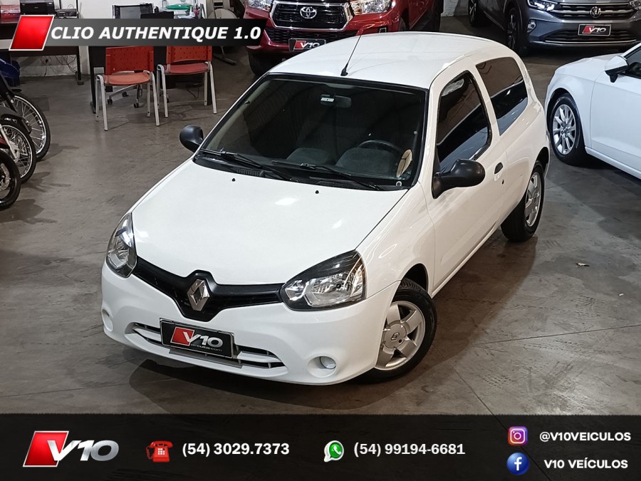 RENAULT - CLIO - 2012/2013 - Branca - R$ 25.900,00