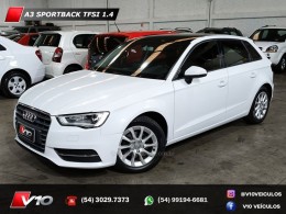 AUDI - A3 - 2015/2016 - Branca - R$ 82.900,00