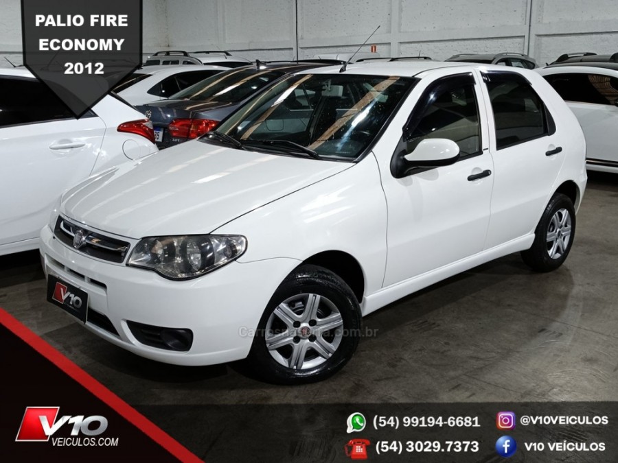 FIAT - PALIO - 2011/2012 - Branca - R$ 25.900,00