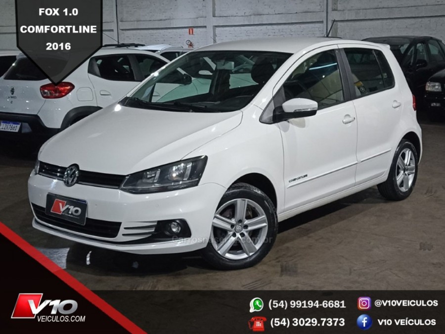 VOLKSWAGEN - FOX - 2015/2016 - Branca - R$ 45.900,00