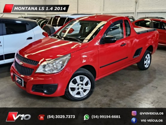 CHEVROLET - MONTANA - 2013/2014 - Vermelha - R$ 41.900,00