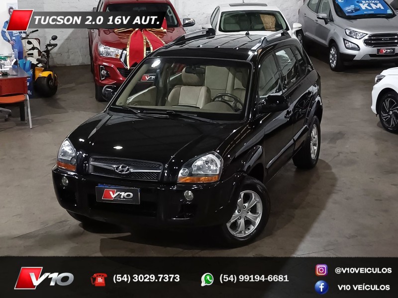 HYUNDAI - TUCSON - 2009/2010 - Preta - R$ 42.900,00