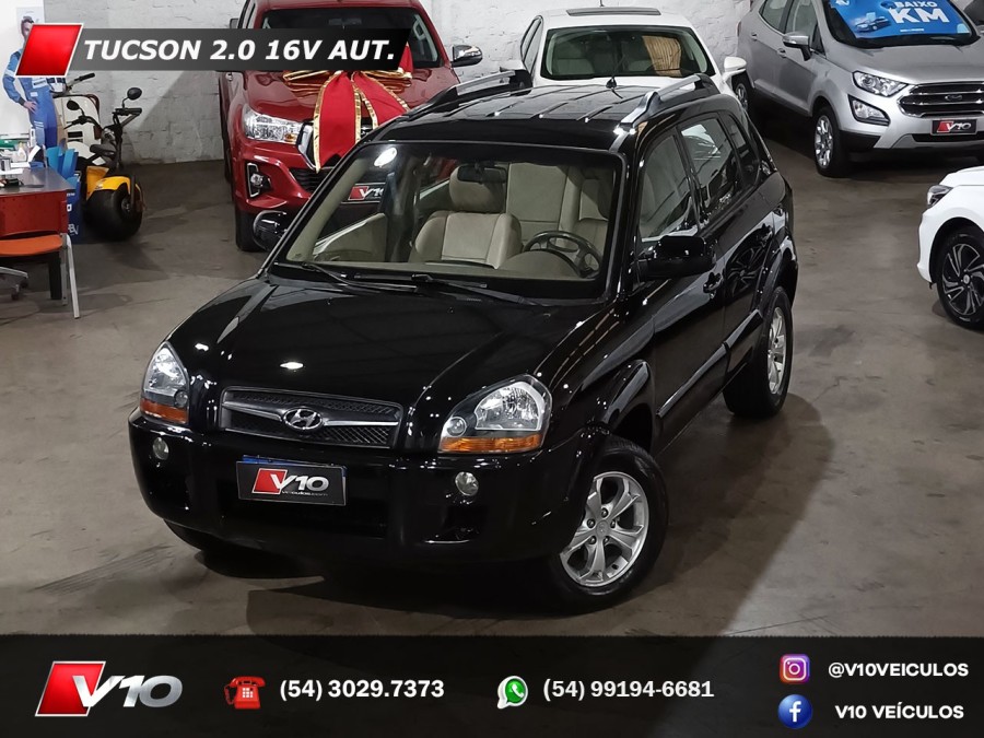 HYUNDAI - TUCSON - 2009/2010 - Preta - R$ 42.900,00