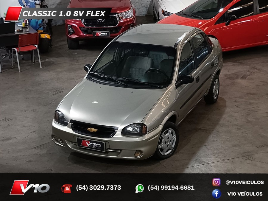 CHEVROLET - CLASSIC - 2009/2010 - Bege - R$ 21.900,00