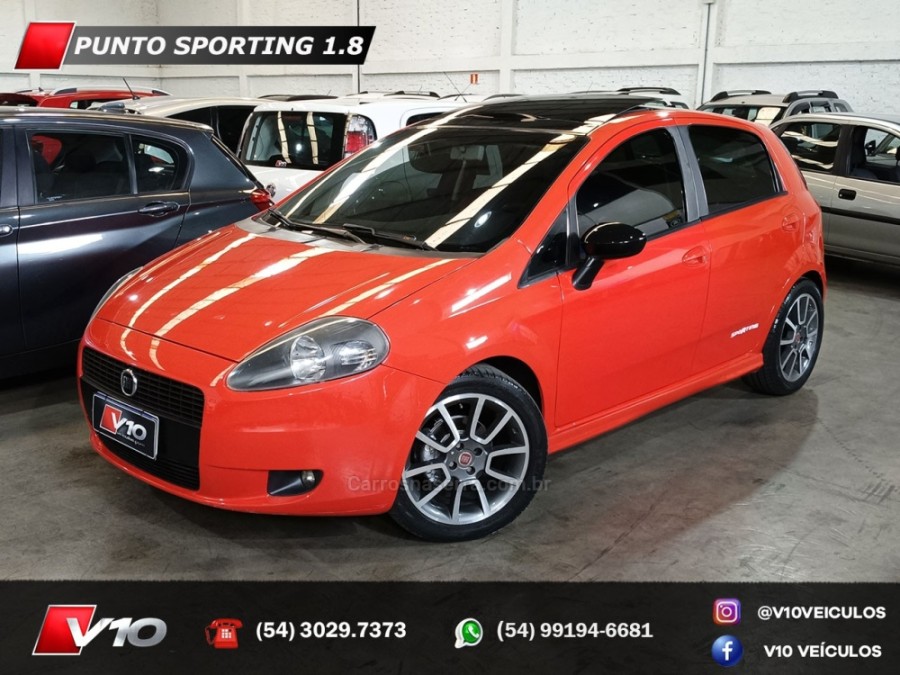 FIAT - PUNTO - 2011/2011 - Vermelha - R$ 47.900,00