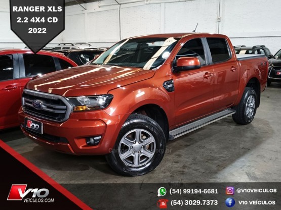 FORD - RANGER - 2021/2022 - Vermelha - R$ 149.900,00