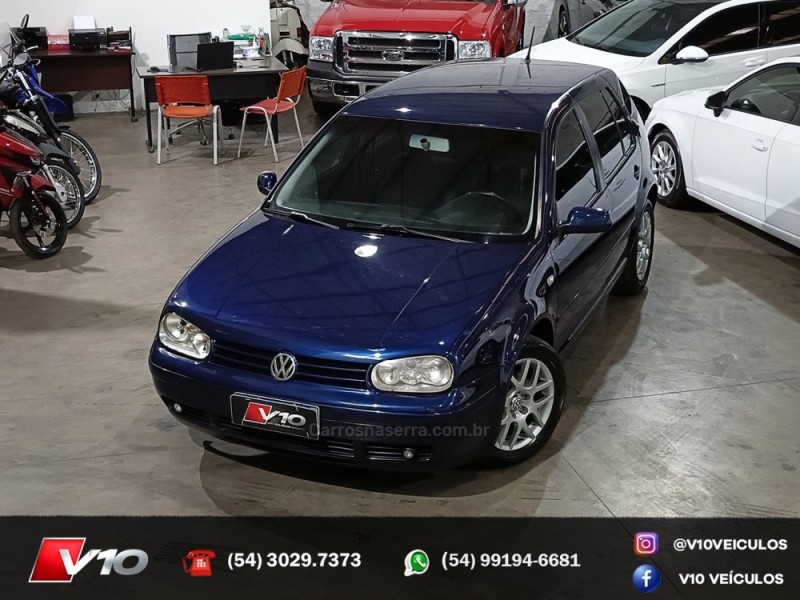 VOLKSWAGEN - GOLF - 1999/2000 - Azul - R$ 25.900,00