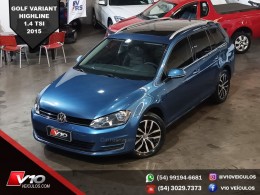 VOLKSWAGEN - GOLF - 2015/2015 - Azul - R$ 75.900,00