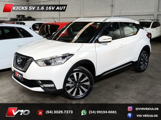 NISSAN - KICKS - 2017/2018 - Branca - R$ 81.900,00