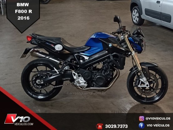 BMW - F 800 - 2015/2016 - Azul - R$ 34.900,00