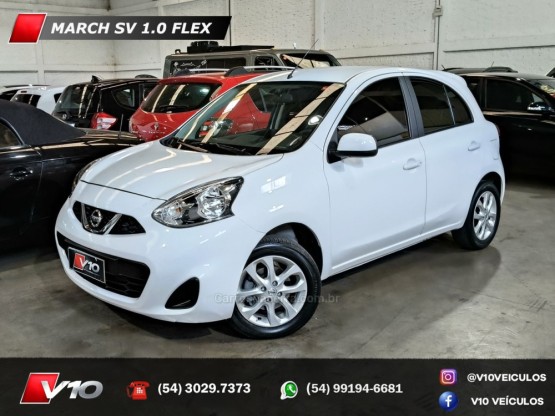 NISSAN - MARCH - 2018/2019 - Branca - R$ 48.900,00
