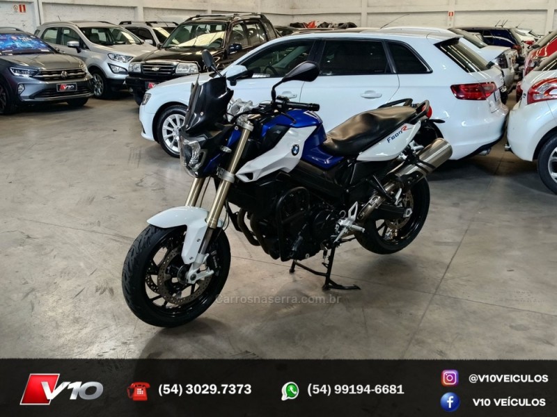 BMW - F 800 - 2014/2015 - Azul - R$ 33.900,00