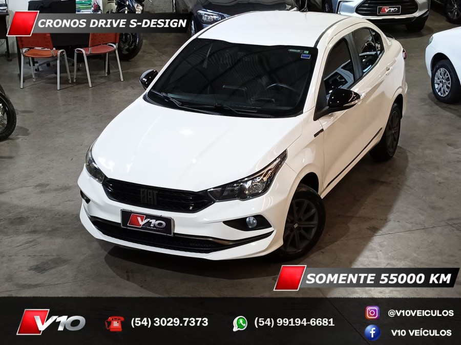 FIAT - CRONOS - 2022/2023 - Branca - R$ 78.900,00