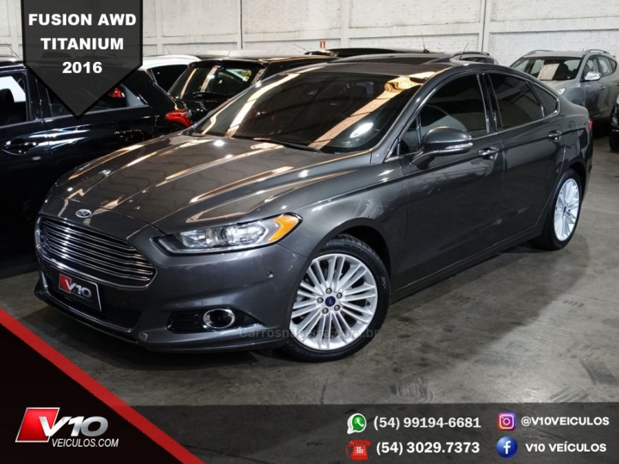 FORD - FUSION - 2016/2016 - Cinza - R$ 87.900,00