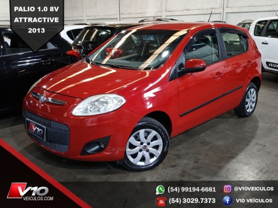 FIAT - PALIO - 2013/2013 - Vermelha - R$ 34.900,00