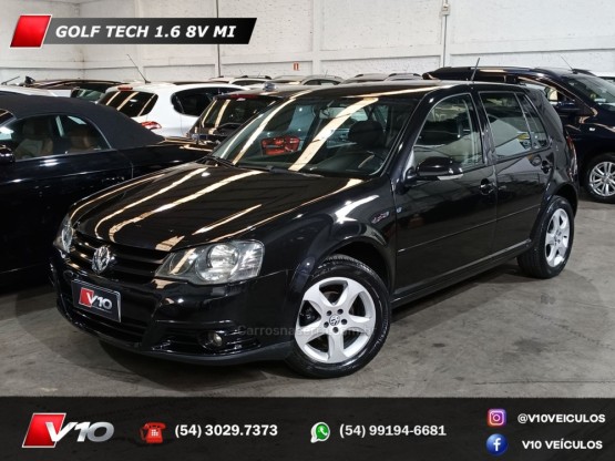 VOLKSWAGEN - GOLF - 2008/2009 - Preta - R$ 42.900,00