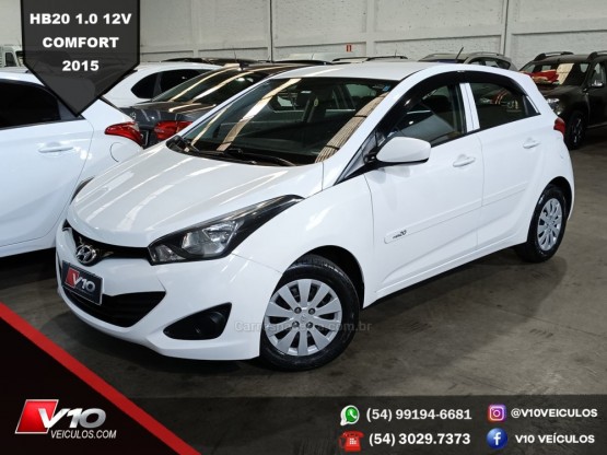 HYUNDAI - HB20 - 2014/2015 - Branca - R$ 43.900,00