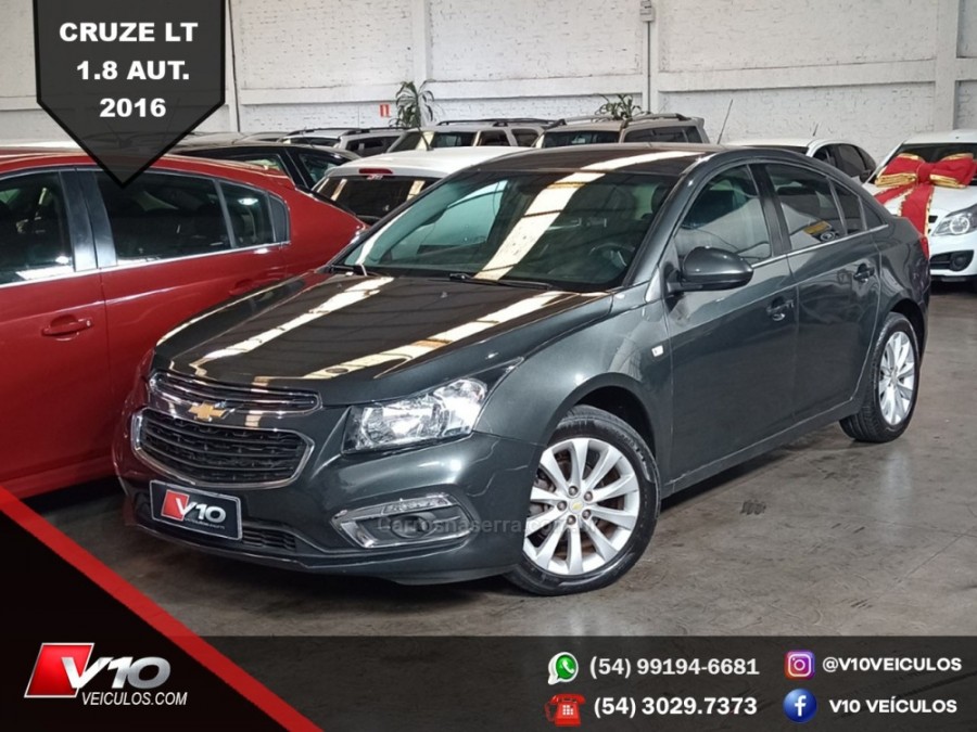 CHEVROLET - CRUZE - 2016/2016 - Cinza - R$ 63.900,00