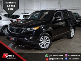 KIA MOTORS - SORENTO - 2012/2012 - Preta - R$ 55.900,00