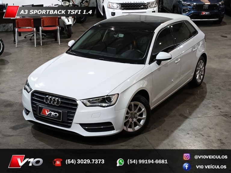 AUDI - A3 - 2015/2016 - Branca - R$ 79.900,00
