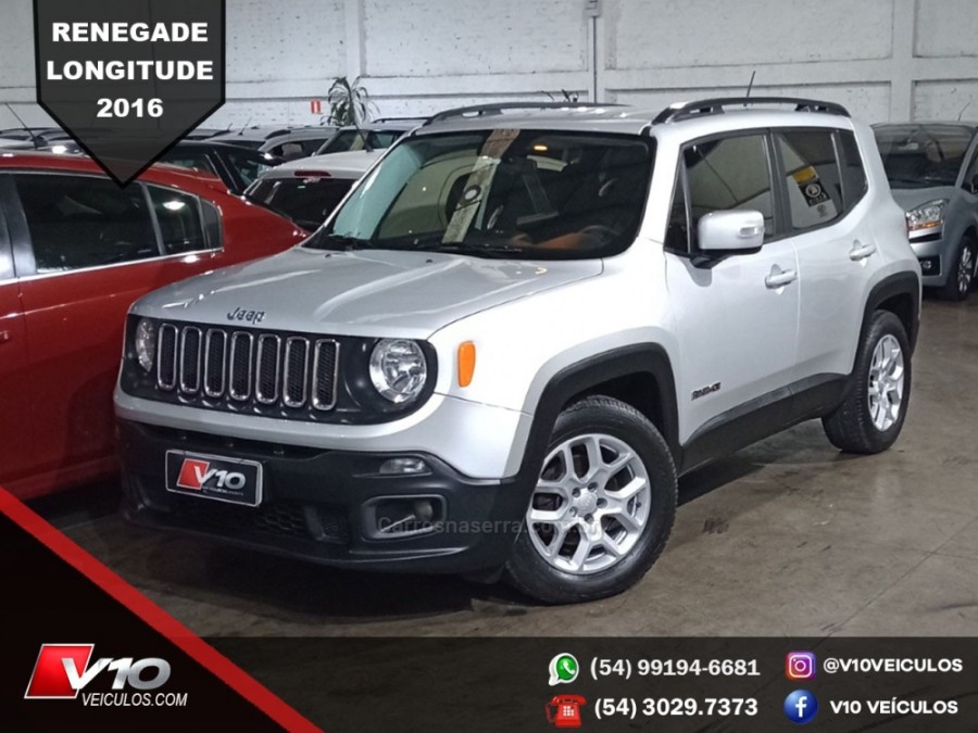 JEEP - RENEGADE - 2016/2016 - Prata - R$ 69.900,00