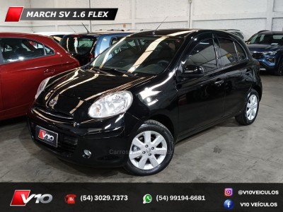 NISSAN - MARCH - 2012/2013 - Preta - R$ 34.900,00