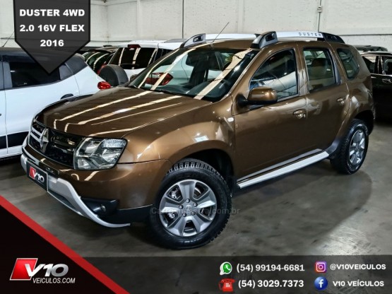 RENAULT - DUSTER - 2015/2016 - Marrom - R$ 67.900,00