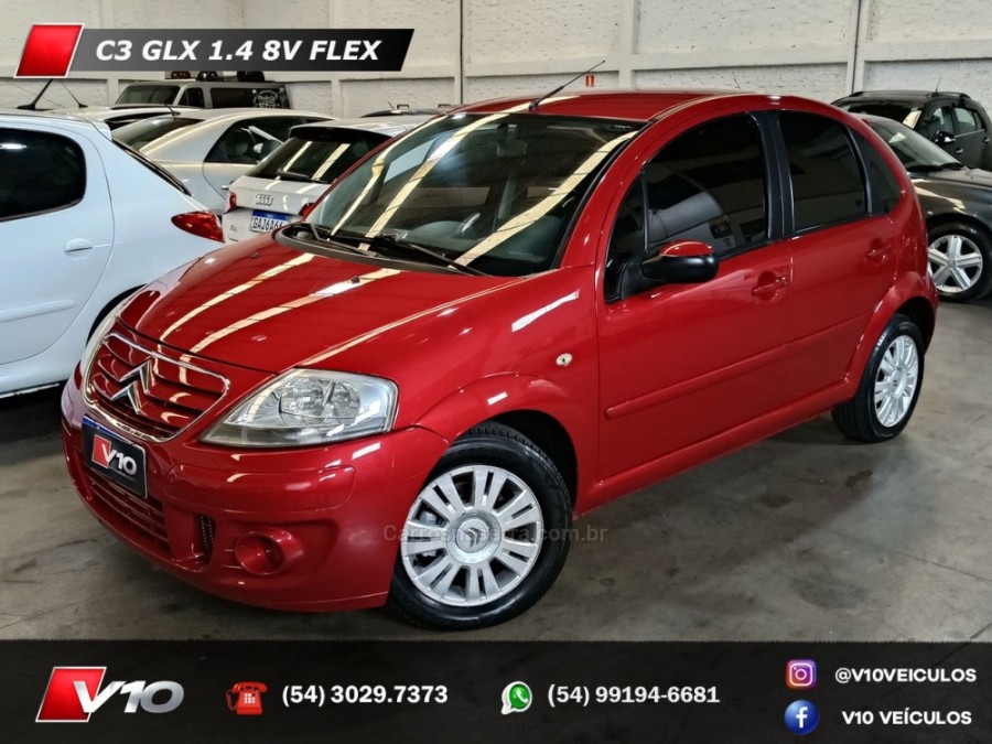 CITROËN - C3 - 2010/2011 - Vermelha - R$ 25.900,00