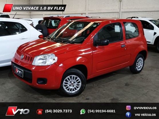 FIAT - UNO - 2012/2013 - Vermelha - R$ 26.900,00