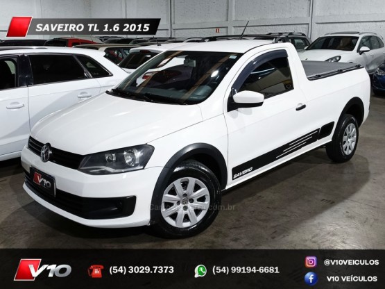 VOLKSWAGEN - SAVEIRO - 2014/2015 - Branca - R$ 43.900,00