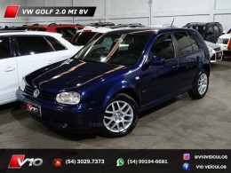 VOLKSWAGEN - GOLF - 1999/2000 - Azul - R$ 25.900,00