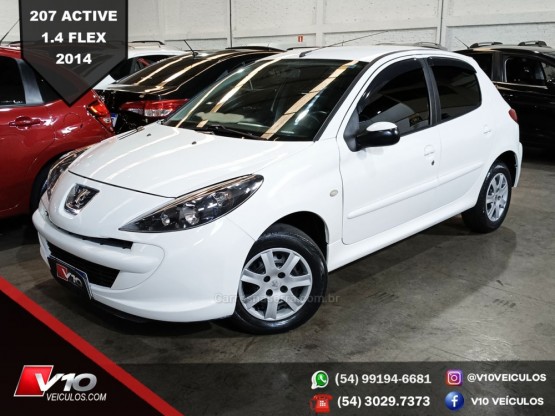 PEUGEOT - 207 - 2013/2014 - Branca - R$ 24.900,00