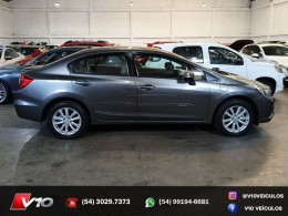 HONDA - CIVIC - 2011/2012 - Cinza - R$ 59.900,00