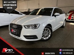 AUDI - A3 - 2015/2016 - Branca - R$ 82.900,00