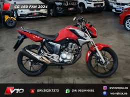 HONDA - CG 160 - 2023/2024 - Vermelha - R$ 17.900,00