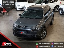 CITROËN - C4 CACTUS - 2021/2022 - Cinza - R$ 78.900,00